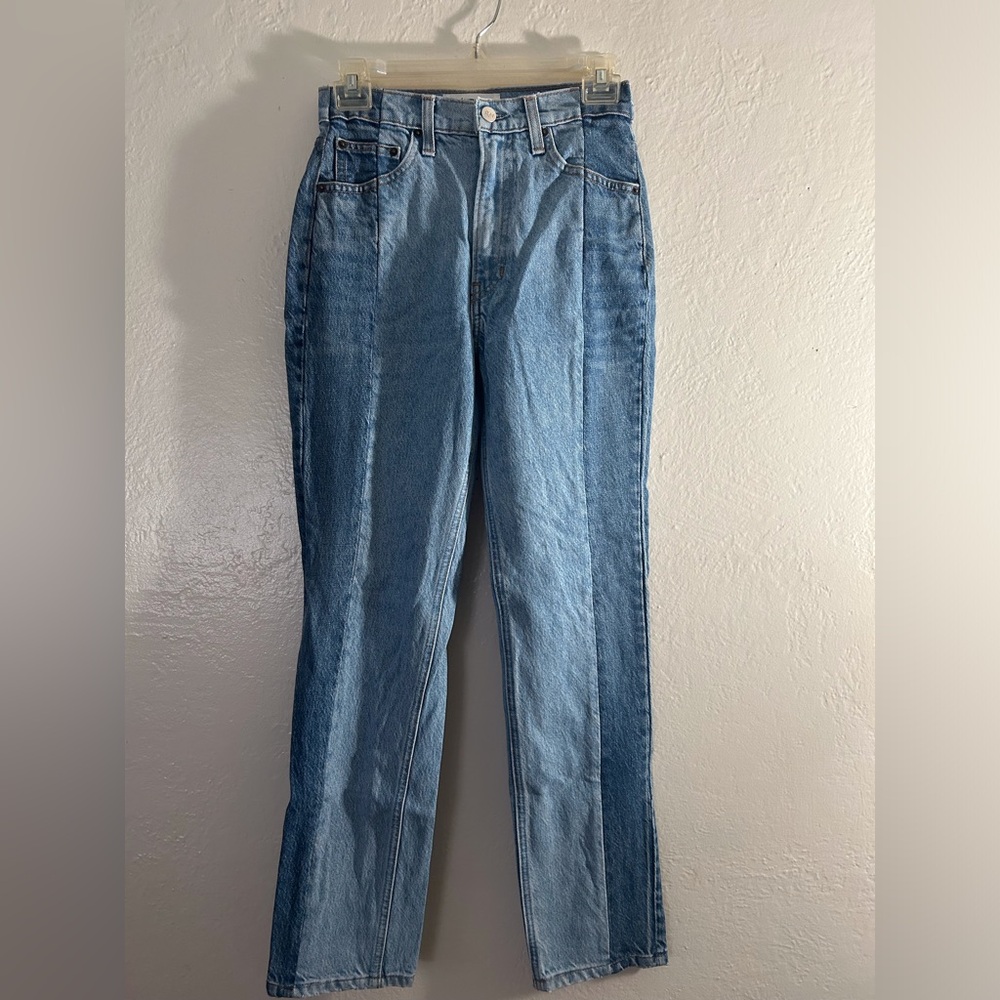 Reformation High Rise Straight Jeans